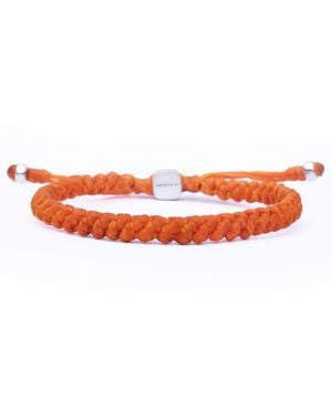 Harbour Uk Dartmoor Chunky Rope Bracelet - Orange