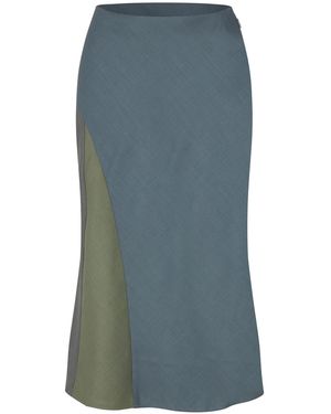 Mary Dickow Naomi Skirt - Blue