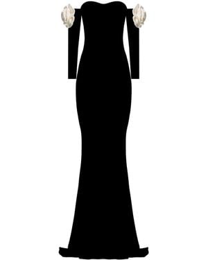 Nur Karaata Windsor Gown - Black