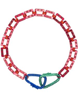Lavani Jewels Antonia Necklace - Red