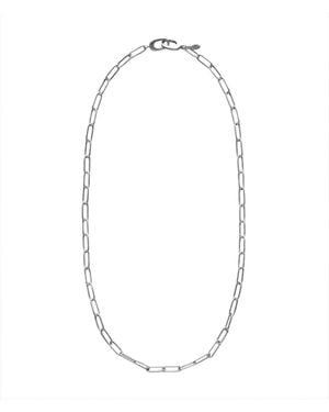 Onia Baby Clip Long Chain Waist Chain - White