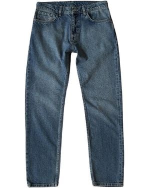 Walter Denim Limited Mid Wash Regular Taper Jean - Blue