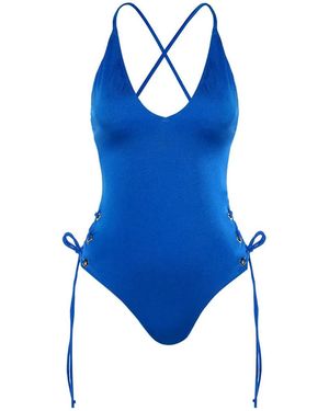 Cherina Beachwear Llc Ibiza Swimsuit - Blue
