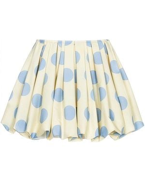 Herfetch Mini Balloon Skirt Multicolour - Blue