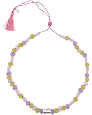 Après Youth Spud Beaded Friendship Necklace - Metallic