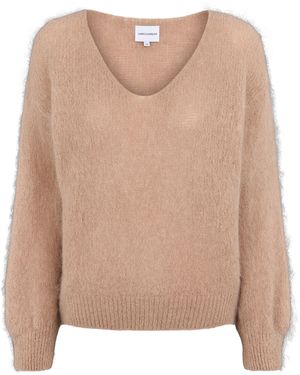 American Dreams Milana Ls Alpaca Pullover Medium - Natural