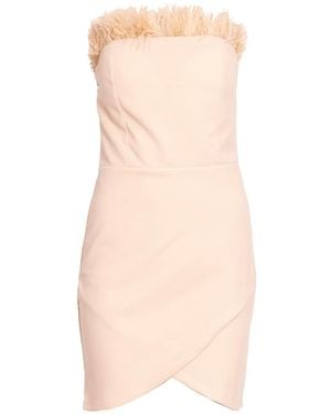 SOHUMAN Neutrals Monish Sustainable Mini Dress - Pink