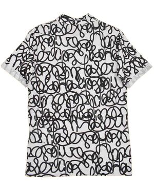 Chuks Collins Graffiti Print Shirt - Red