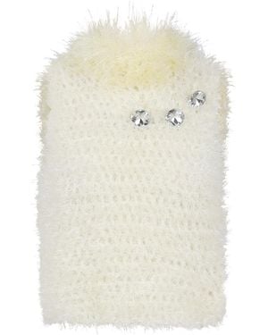 Andreeva Handmade Knit Top - White