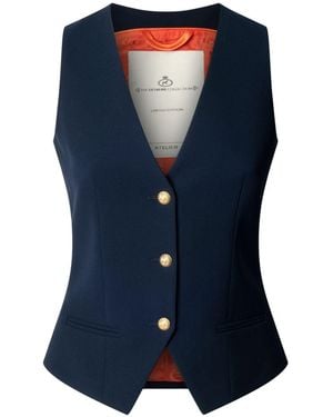 The Extreme Collection Tailored Vest Atelier - Blue