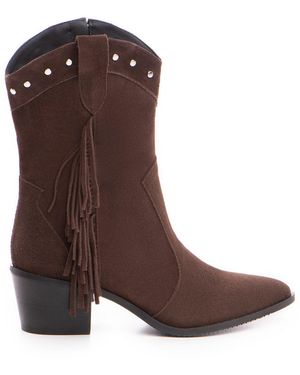 The 5Th Element Dakota Mini Suede - Brown