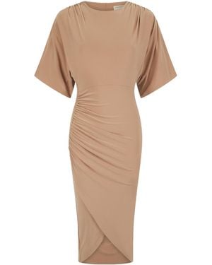 Celestine & Mae Neutrals Leilani Midi Dress - Natural