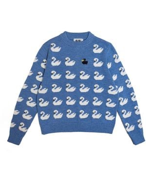 Gigi Knitwear Ugly Duckling Jumper - Blue