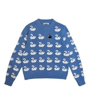 Gigi Knitwear Ugly Duckling Jumper - Blue