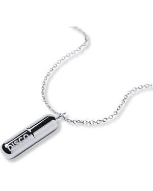 Hoops + Chains LDN Disco Pill Chain - Metallic
