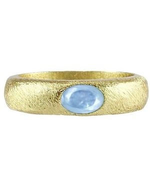 Marcia Moran Oklahoma Ring - Blue