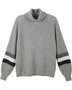 Cove Rosa Roll Neck Jumper - Grey