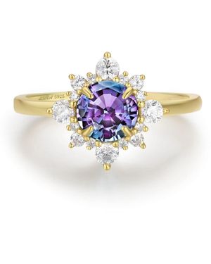 Azura Jewelry New York Desert Blossom Alexandrite Ring Solid - White
