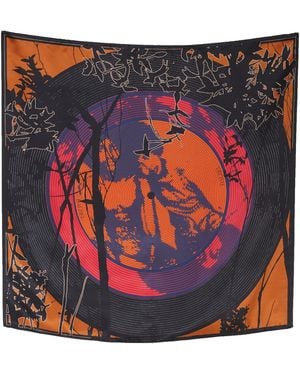 Dalziel Theme From Mahogany Silk Scarf - Multicolour