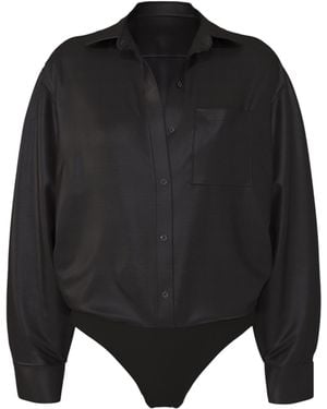 Jd.june Non-Iron Bodysuit For Bosses - Black