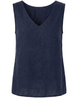 Adrift Clothing Ember Linen Cami - Blue