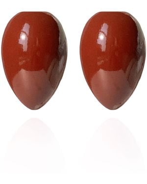 Saule Label Juno Earrings - Brown