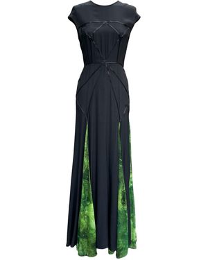Imaatu Candace Silk Maxi Dress - Blue