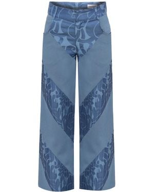 GUILLAUME ALEXANDRE Lisa Trousers - Blue