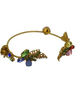 Vickisarge Bloom Torque Bracelet - Black