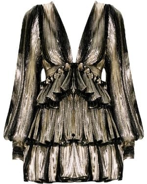 Nur Karaata Lutetia Mini Dress - Black