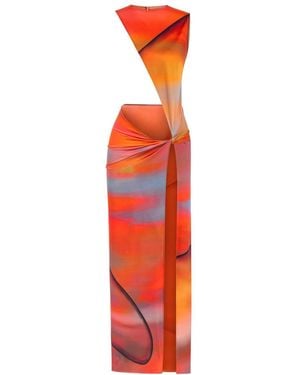 Khéla the Label Hot Streak Dress - Red
