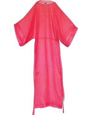 Chuks Collins Diaphanous Bat Wing - Pink
