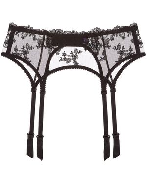 Journelle Cristiana Suspender Belt Noir - Black