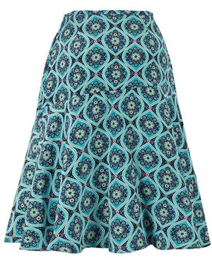 Emma Wallace Gia Skirt - Blue