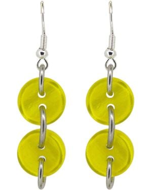 Vickisarge Button Earrings - Black