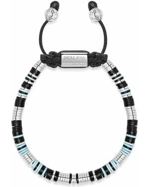 Nialaya Eclipse Disc Bracelet - Black