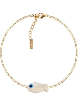 Adriana Pappas Designs Fishy Chain Bracelet - Metallic