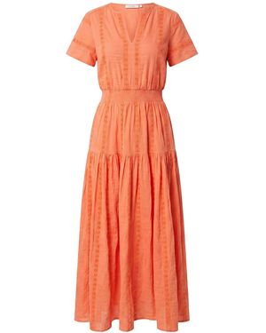 Raffya Candice Flutter Sleeve Maxi Dress - Orange