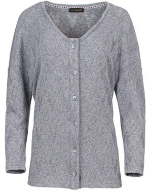 Conquista ' Jacquard Cardigan - Blue