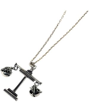 Lovard Scale Necklace - Metallic