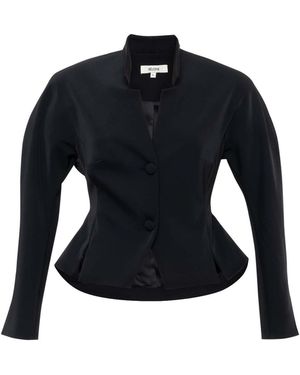 SÉLONE Elen Sculpt Blazer - Blue
