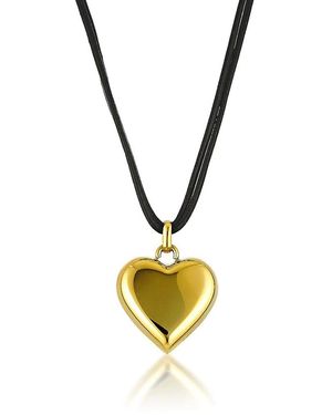 CENDRE Jacquez Heart Necklace - Metallic