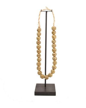 Botanical Boys Bronze Baule Necklace One One One A - Metallic