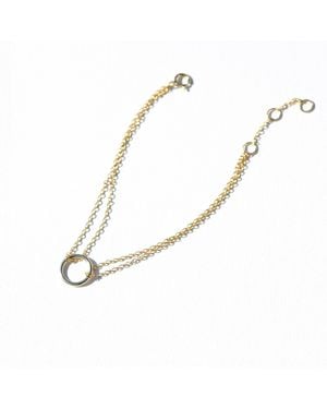 VicStoneNYC Fine Jewelry Forever Circle Bracelet - White