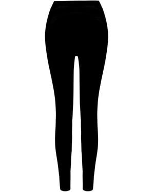 Pcfg Legging With Stitch Detail - Black