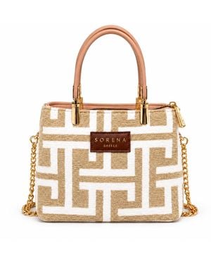 Sorena Neutrals Galleria Bag Melina Edition - Metallic