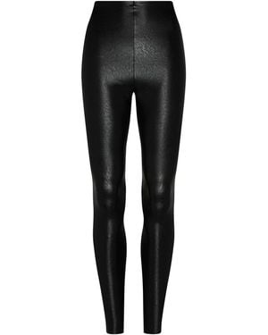 Commando 7/8 Faux Leather Control Smoothing Legging, Slg36 - Black