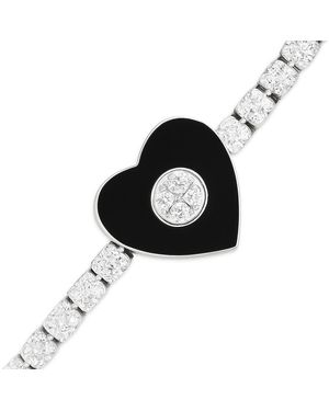 Maison De Gala Midnight Heart Bracelet - Black