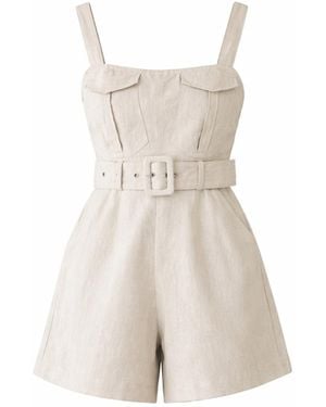 W.two Neutrals The Nammos Playsuit - Natural
