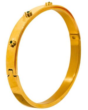 Mulgaro Poseidon Cuff - Metallic